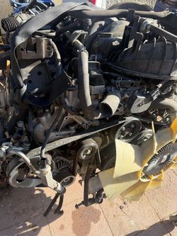 2022 Nissan Titan 5.6L Engine