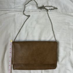Kelly & Katie Purse chain Shoulder Crossbody Bag Brown Pockets Purse