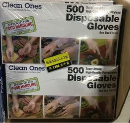 Disposable Gloves 500ct