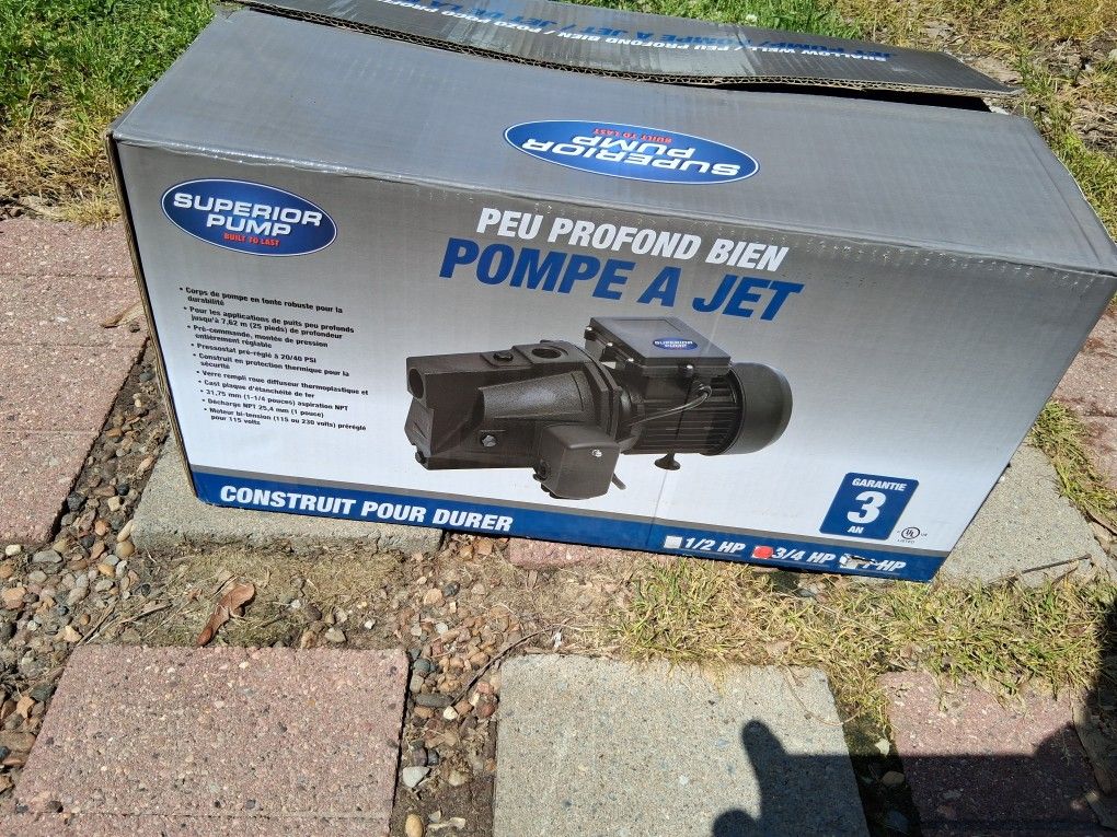 SUPERIOR PUMP.WATER.