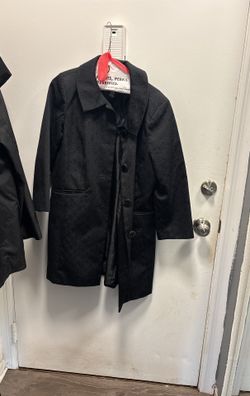 Women’s Long Jacket Apostrophe Blk Sz L