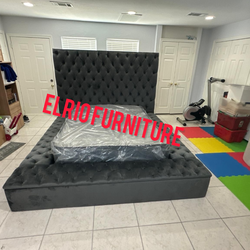 Furniture, queen bed