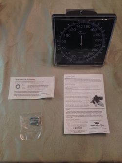 Gage for Blood Pressure Cuff