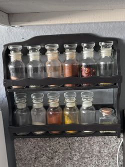 Antique Spice Rack 