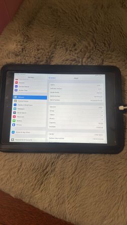iPad Air first gen in lifeproof case w/cellular capabilities