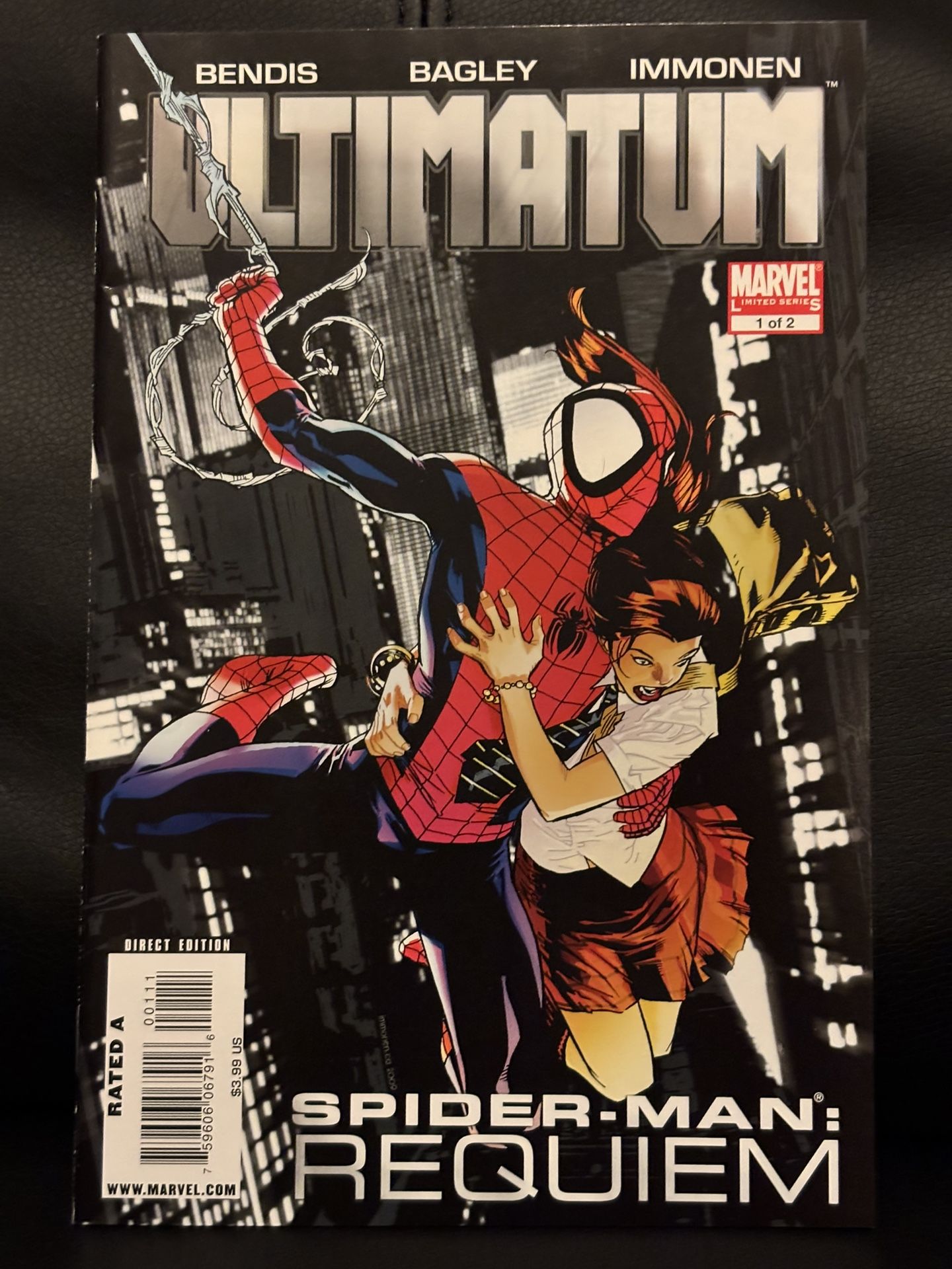 Marvel Limited Series Ultimatum Spider-man: Requiem Parts 1 and 2