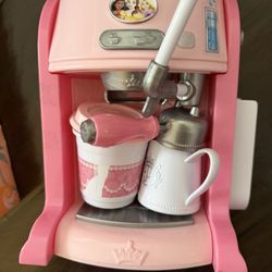 Little Girls Fake Coffee Maker 