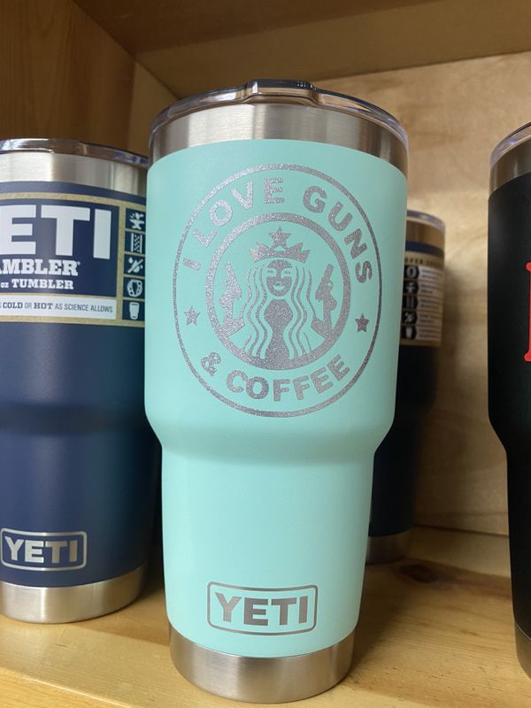 Custom yeti tumblers with FREE personalization using vinyl ...