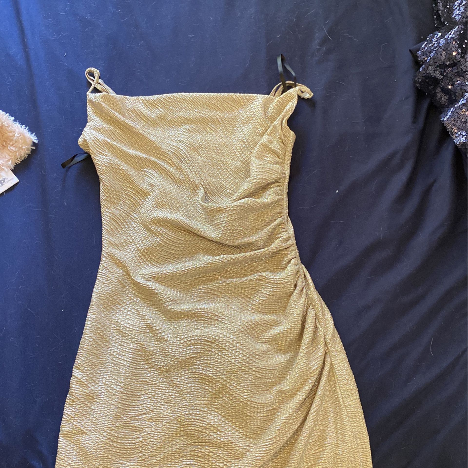 Gold Dress - Laundry By Shelli Segal