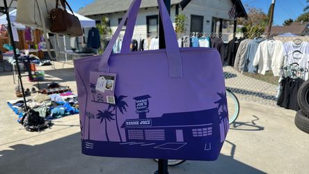 Traders Joes Cooler bag Purple New