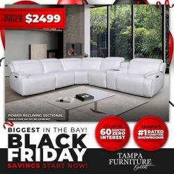  white sectional 