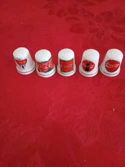 5 COKE THIMBLES
