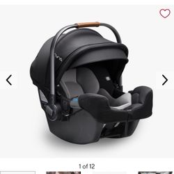 Used NUNA PIPA car seat and Base 