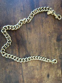 Coach gold chain