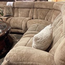 Reclining Sectional On Clearance $1,199