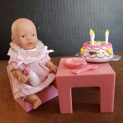 Zaph Creation: Baby Born Miniworld---Retired Series; Birthday Celebration!