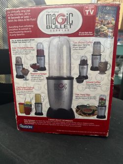 Magic bullet blender