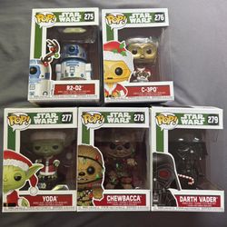 Christmas Star Wars Funko lot