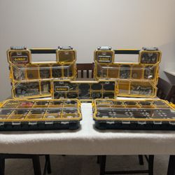DeWalt Organizer Stack - With Electrical Fittings And Hardware 