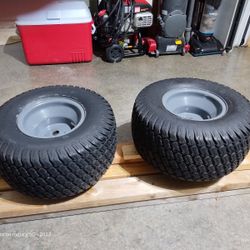 Like New Lawn Mower Tires