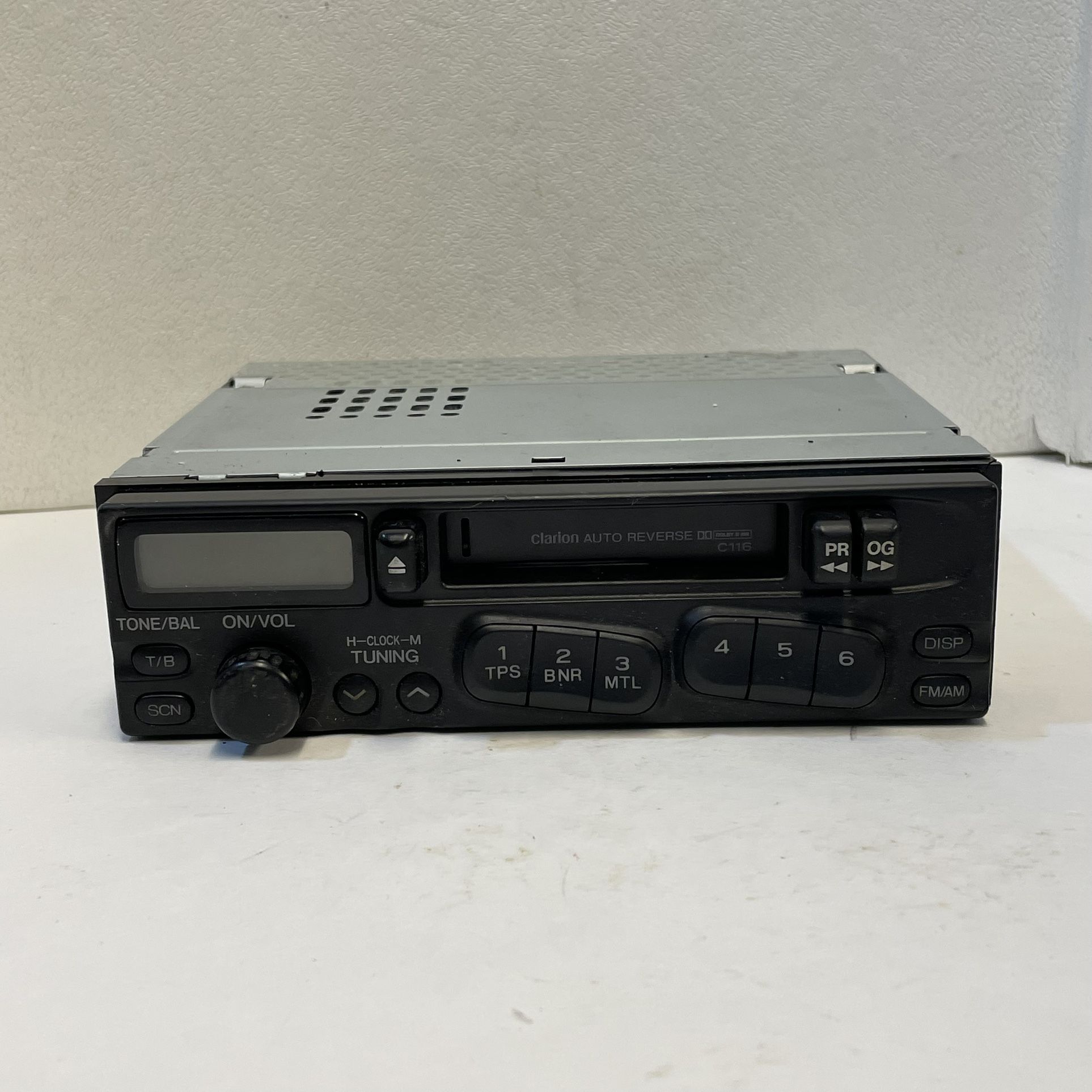 Subaru OEM Stereo Cassette FM/AM Radio 1(contact info removed) Clarion C116 PF-1509A