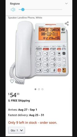 AT&T CL4940 Corded Answering System