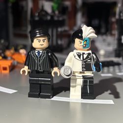 Lego Two Face + Harvey Dent (UV printed on genuine Lego)