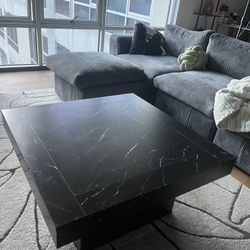 Black Marble Coffee Table
