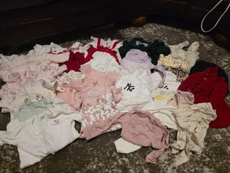 Huge Baby Girl Clothes Lot (0 - 3 Months)