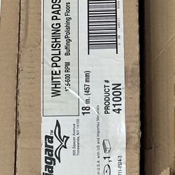 White Polishing Pads 