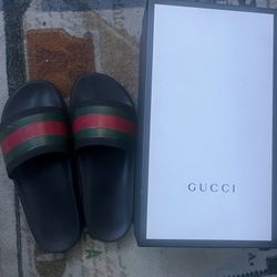 Gucci Slides - Webbed Feet