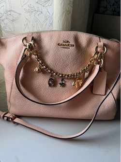 Coach  bag- Light Pink- Used Bolso color rosa claro