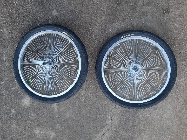 20 144 Spoke Lowrider Bicycle Wheels - thefunkyskunk.ie