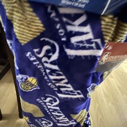 New Lakers Blanket $65