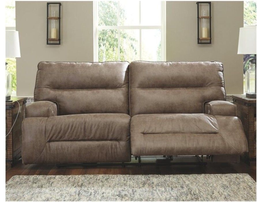 Ashley Furniture Hazenburg 2 Seat Reclining Power Sofa