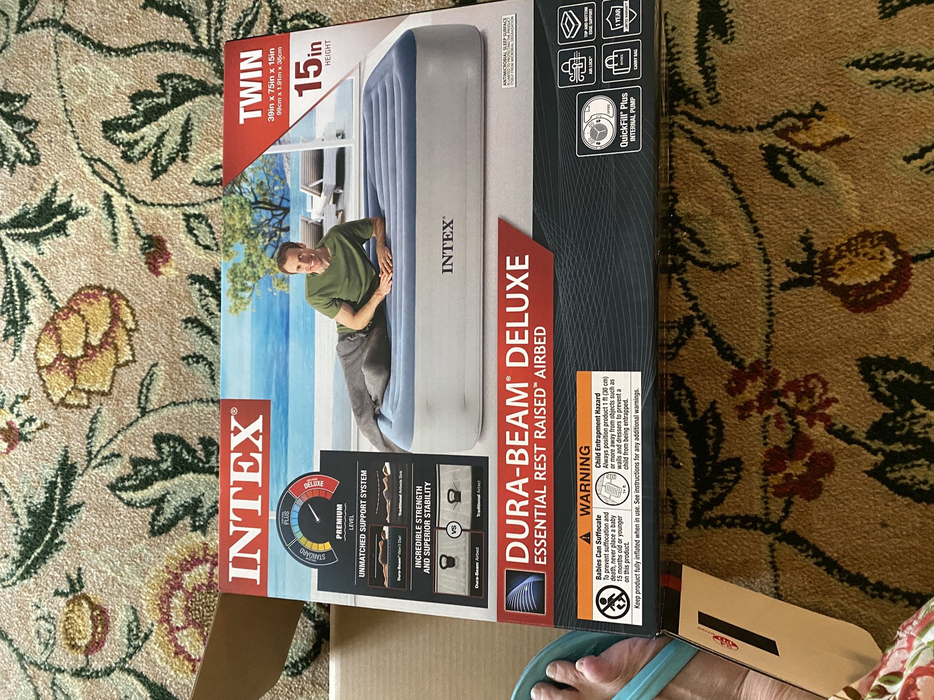 Twin Air Mattress For Camping Or Guest