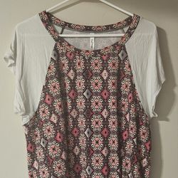 2x  Cool Melon Womans Top