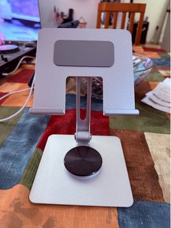 360° Rotatable, Adjustable, and Foldable Tablet Stand – Super Sturdy Tablet Holder