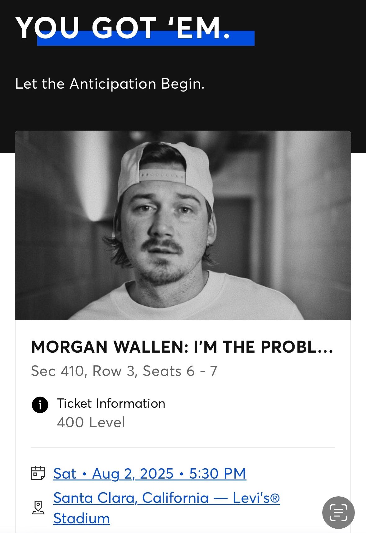 Morgan Wallen Tickets Aug. 2
