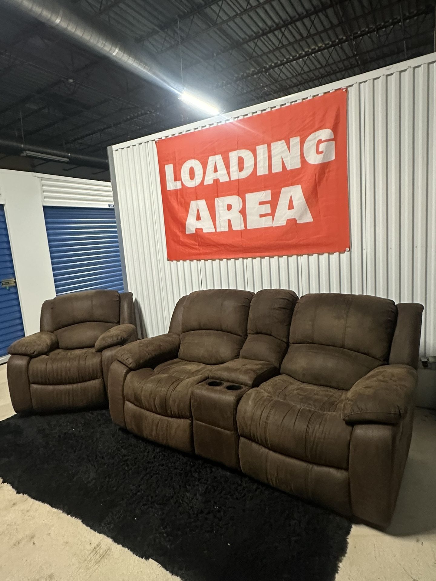 Recliner Couch Set