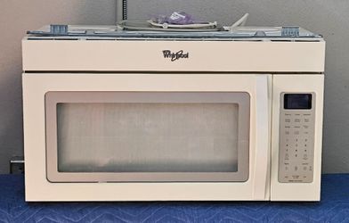 ✨️💥🔆"Whirlpool"🔆💥✨️Bisque Microwave in Perfect Condition