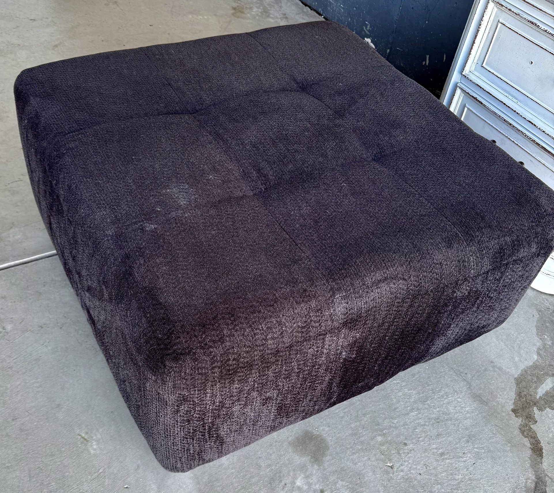 Black ottoman FREE