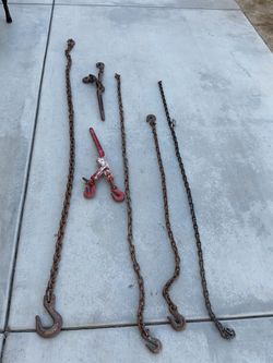 heavy-duty heavy equipment transport chains