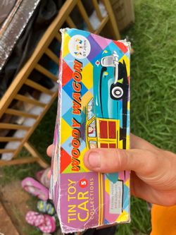 New in box toy metal car