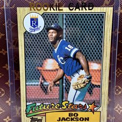 Bo Jackson ROOKIE CARD