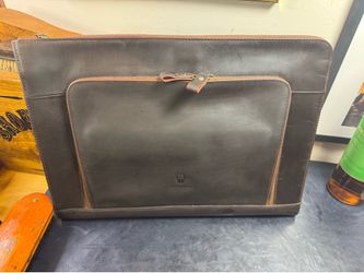 Vintage Donbolso Full Grain Leather Portfolio / Laptop Sleeve – Restored & Conditioned