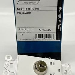 Acuity nLight NPODA KEY WH Keyswitch Low Voltage