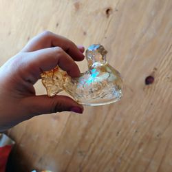 Turkey Glass Candle Holder