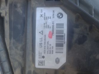 BMW passenger headlight 2012-2018 3-series