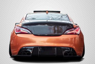 Blemished 2010-2016 Hyundai Genesis Coupe 2DR Carbon Creations OEM Look Trunk - 1 Piece